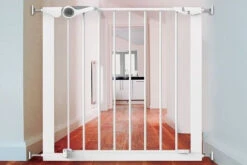 Noma Easy Fit Wit Traphek Klemhek 75-82 Cm 93439 -Kleintje Wereld Noma Pressure Fit Wit Traphek Klemhek 75 82 cm 1 4