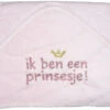 Petit Villain Ik Ben Een Prinsesje! Roze Badcape -Kleintje Wereld Petit Villain Ik Ben Een Prinsesje Roze Badcape 4