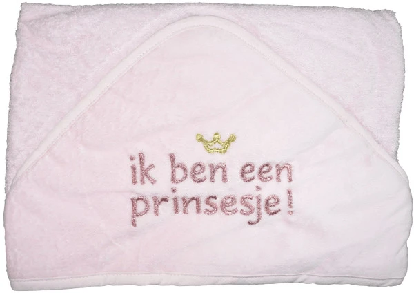 Petit Villain Ik Ben Een Prinsesje! Roze Badcape 3 Petit Villain Ik Ben Een Prinsesje! Roze Badcape