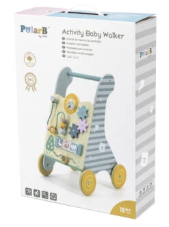 PolarB Activity Walker Houten Loopwagen 44028 -Kleintje Wereld PolarB Activity Walker Houten Loopwagen 44028 8