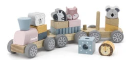 PolarB Houten Blokkentrein 44015 -Kleintje Wereld PolarB Houten Blokkentrein 44015 2