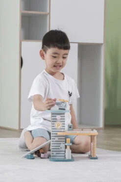 PolarB Houten Parkeergarage 44029 -Kleintje Wereld PolarB Houten Parkeergarage 44029 10