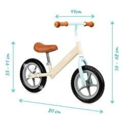 QKids Fleet Balance Bike Cappuccino Loopfiets QKIDS00002 -Kleintje Wereld QKids Fleet Balance Bike Loopfiets QKIDS00001 10