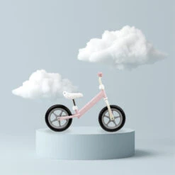 QKids Fleet Balance Bike Pink Loopfiets QKIDS00003 -Kleintje Wereld QKids Fleet Balance Bike Pink Loopfiets QKIDS00003 4