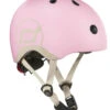 Scoot And Ride Rose Maat XXS-S Kinderhelm SR-HXXSCW04 -Kleintje Wereld Scoot and Ride Rose Maat XXS S Kinderhelm SR HXXSCW04
