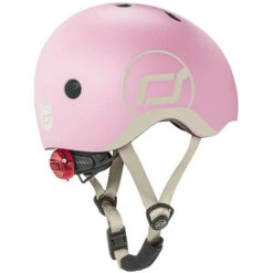 Scoot And Ride Rose Maat XXS-S Kinderhelm SR-HXXSCW04 -Kleintje Wereld Scoot and Ride Rose Maat XXS S Kinderhelm SR HXXSCW04 2