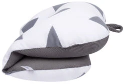 Sevibaby Cozy Triangle Grey Baby Badkussen 69-141 -Kleintje Wereld Sevibaby Cozy Triangle Grey Baby Badkussen 69 141 6