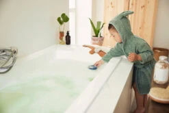 Jollein Pale Pink 1-2jr Badjas 060-808-00090 -Kleintje Wereld Sfeerfoto Badjas Jollein