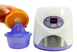 SisiBaby Digitale Smart Flessenwarmer SBC-002 -Kleintje Wereld Sisi SBC 002 Paars Flessenwarmer 4 4