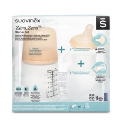 Suavinex Zero.Zero 180ml A Flow Starterset SXZBRF067409 -Kleintje Wereld Suavinex Zero.Zero 180ml A Flow Starterset SXZBRF067409 7