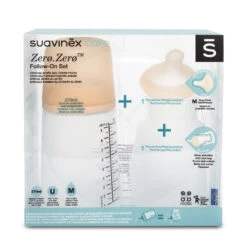 Suavinex Zero.Zero 270ml M Flow Starterset SXZBRF067416 15 Suavinex Zero.Zero 270ml M Flow Starterset SXZBRF067416 -Kleintje Wereld Suavinex Zero.Zero 270ml M Flow Starterset SXZBRF067416 7