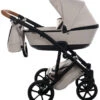 Tako Space Beige Kinderwagen Incl. Tas 02 -Kleintje Wereld Tako Space Beige Kinderwagen incl. Tas 02