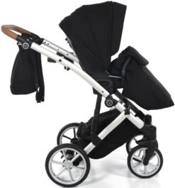 Tako Space Black Kinderwagen Incl. Tas 04 -Kleintje Wereld Tako Space Black Kinderwagen incl. Tas 04 11