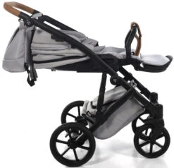 Tako Space Grey Kinderwagen Incl. Tas 01 -Kleintje Wereld Tako Space Grey Kinderwagen incl. Tas 01 16