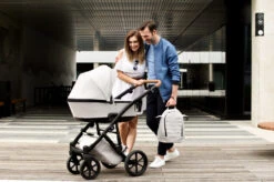 Tako Space Grey Kinderwagen Incl. Tas 01 -Kleintje Wereld Tako Space Grey Kinderwagen incl. Tas 01 19