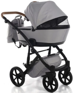 Tako Space Grey Kinderwagen Incl. Tas 01 -Kleintje Wereld Tako Space Grey Kinderwagen incl. Tas 01 3
