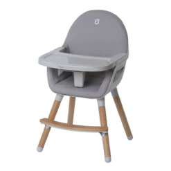 Titaniumbaby Dayz Grey/White Kinderstoel TB-6425 -Kleintje Wereld Titaniumbaby Dayz Grey White Kinderstoel 6425.26 2
