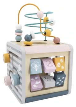 PolarB 5-in-1 Houten Activiteiten Box 44030 11 PolarB 5-in-1 Houten Activiteiten Box 44030 -Kleintje Wereld Viga 5 in 1 Houten Activiteiten Box 44030 1