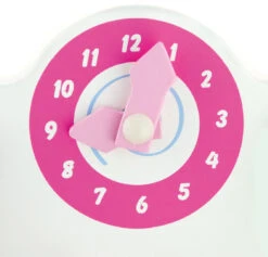 Viga Activity Walker Roze Houten Loopwagen 50178 -Kleintje Wereld Viga Activity Walker Roze Houten Loopwagen 50178 2