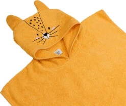 Blush & Blossom Leopard Lenny Badstof Poncho TR-BB4203 -Kleintje Wereld a tr bb4204 blush blossom leopard lenny badstof badcape 02