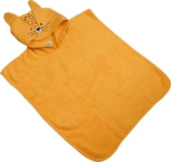 Blush & Blossom Leopard Lenny Badstof Poncho TR-BB4203 -Kleintje Wereld a tr bb4204 blush blossom leopard lenny badstof badcape 03