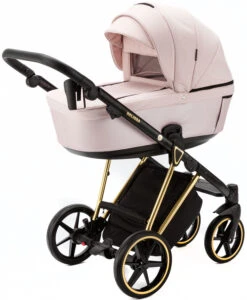 Adamex Belissa Special Edition Pink/Gold 2-in-1 Kinderwagen PS-540 -Kleintje Wereld adamex belissa special edition pink gold 2 in 1 kinderwagen ps 540 1