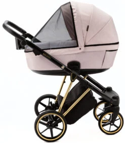 Adamex Belissa Special Edition Pink/Gold 2-in-1 Kinderwagen PS-540 -Kleintje Wereld adamex belissa special edition pink gold 2 in 1 kinderwagen ps 540 10