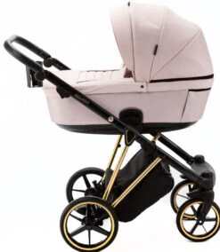 Adamex Belissa Special Edition Pink/Gold 2-in-1 Kinderwagen PS-540 -Kleintje Wereld adamex belissa special edition pink gold 2 in 1 kinderwagen ps 540 2