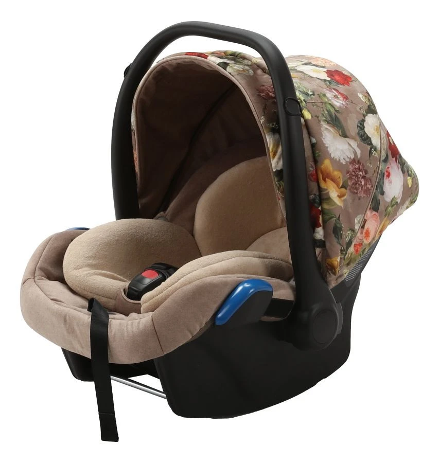 Adamex Flowers Beige 0-13 Kg Autostoel FL-5 4 Adamex Flowers Beige 0-13 Kg Autostoel FL-5 - Afbeelding 2