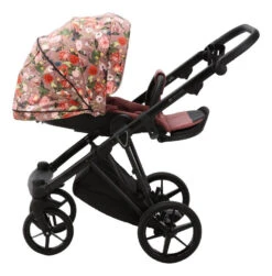 Adamex Porto Flowers Pink 2-in-1 Kinderwagen FL-2 -Kleintje Wereld adamex porto flowers pink 2 in 1 kinderwagen fl 2 3 1920x1920