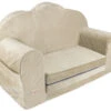 Albero Mio Cloud Sofa Velvet Beige Slaapbank V110 -Kleintje Wereld albero mio cloud sofa beige slaapbank v110