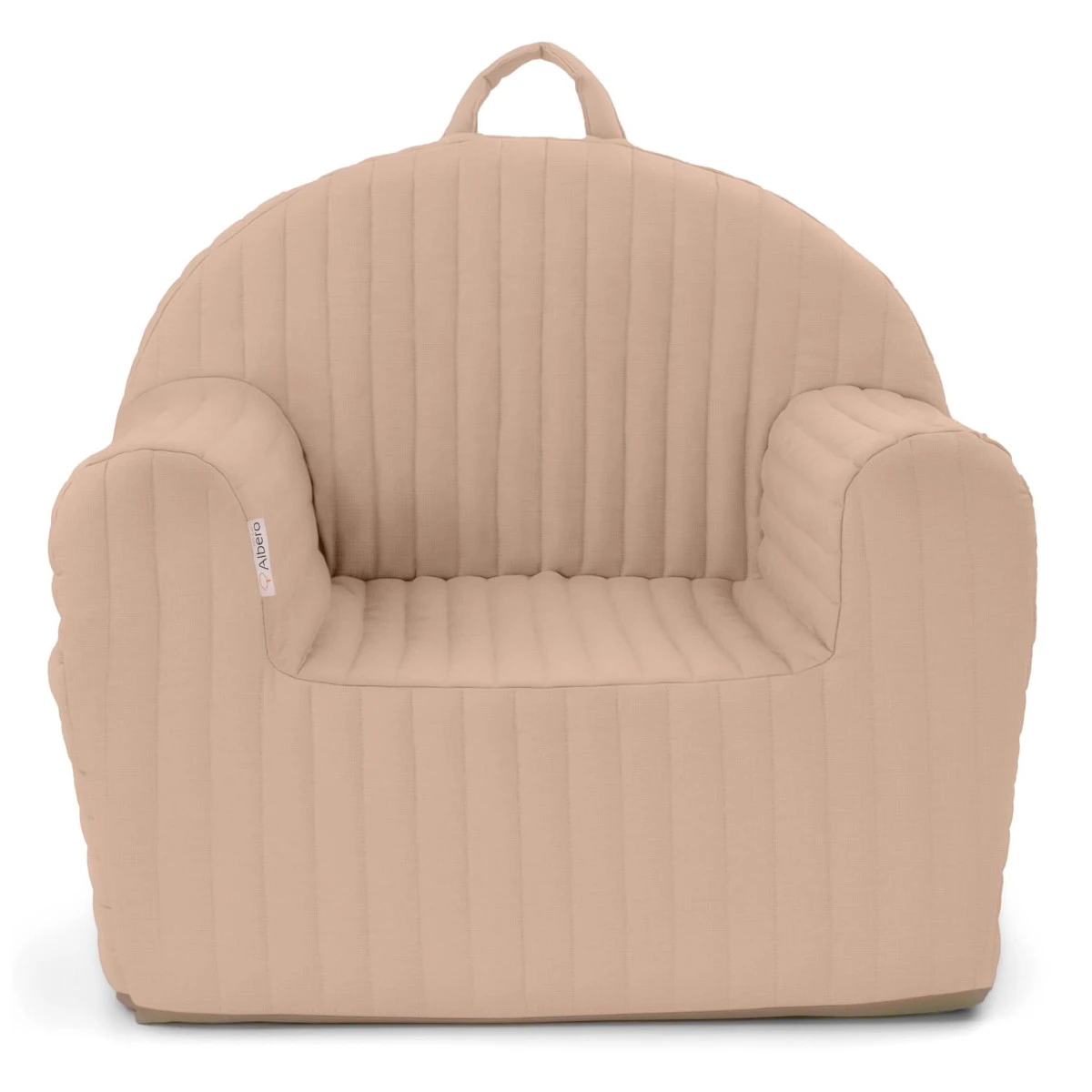 Albero Mio Stripe Nougat Kinderfauteuil 4 Albero Mio Stripe Nougat Kinderfauteuil - Afbeelding 2