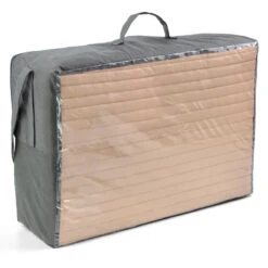 Albero Mio Stripe Nougat 60 X 120 Cm Opvouwbaar Matras In Tas -Kleintje Wereld albero mio stripe nougat opvouwbaar matras 4