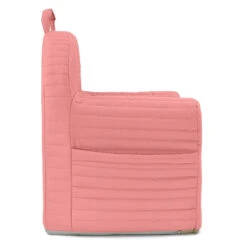 Albero Mio Stripe Pink Kinderfauteuil -Kleintje Wereld albero mio stripe pink kinderfauteuil 4