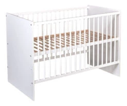 Amal II Paula Wit 60 X 120 Cm Ledikant -Kleintje Wereld amal ii paula wit 60 x 120 cm ledikant 03