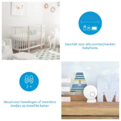 Angelcare Bewegingssensor Voor Babyfoon AC027 -Kleintje Wereld angelcare bewegingssensor voor babyfoon 3