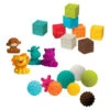 Infantino Sensory Balls Blocks & Buddies Set BK-05373 1 Infantino Sensory Balls Blocks & Buddies Set BK-05373 -Kleintje Wereld b kids sensory balls blocks buddies set 4