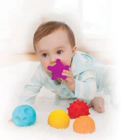 Infantino Sensory Multi Ball Set Speelballetjes BK-05209 -Kleintje Wereld b kids sensory multi ball set speelballetjes 3