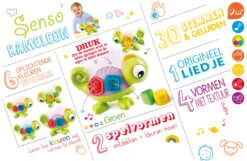 Infantino Sensory Leon De Kameleon Speelgoed BK-05215 -Kleintje Wereld b kids leon kameleon