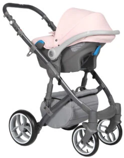 Baby Merc Faster 3 Pink Kinderwagen Incl. Autostoel FIII 91 -Kleintje Wereld baby merc faster 3 91 3