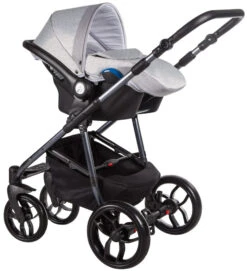 Baby Merc La Noche Limited Light Grey 3-in-1 Kinderwagen Incl. Autostoel LNL/LNL07/SCE -Kleintje Wereld baby merc la noche limited light grey 3 in 1 kinderwagen incl. autostoel lnl lnl07 sce 1