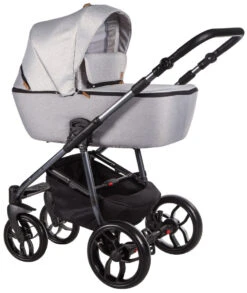Baby Merc La Noche Limited Light Grey 3-in-1 Kinderwagen Incl. Autostoel LNL/LNL07/SCE -Kleintje Wereld baby merc la noche limited light grey 3 in 1 kinderwagen incl. autostoel lnl lnl07 sce 2
