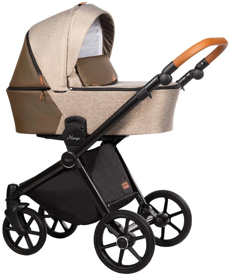 Baby Merc Mango Beige Kinderwagen Incl. Autostoel M/MO02B 4 Baby Merc Mango Beige Kinderwagen Incl. Autostoel M/MO02B - Afbeelding 2