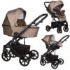 Baby Merc Mosca Beige 3-in-1 Kinderwagen Incl. Autostoel MO/MO02/B