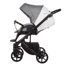Baby Merc Mosca Beige 3-in-1 Kinderwagen Incl. Autostoel MO/MO02/B -Kleintje Wereld baby merc mosca beige 3in1 kinderwagen incl. autostoel momo02b 17 1920x1920