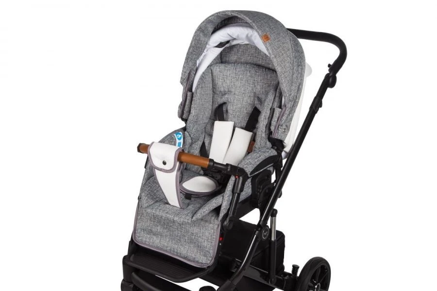 Baby Merc Mosca Beige 3-in-1 Kinderwagen Incl. Autostoel MO/MO02/B - Afbeelding 8