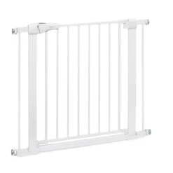Baby Ono Safety Gate Wit Traphek Klemhek 943/01 -Kleintje Wereld baby ono safety gate wit traphek klemhek 943 01 1