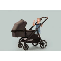 Babygo Duo Grey Tandem Kinderwagen 7801 -Kleintje Wereld babygo duo grey tandem kinderwagen 7801 20
