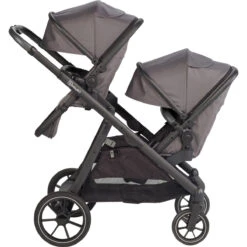 Babygo Duo Mega Grey Tandem Kinderwagen Incl. 2 Autostoelen 78001 -Kleintje Wereld babygo duo grey tandem kinderwagen 7801 4