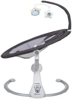 Babygo Homey Set Black/Grey Babyschommel En Kinderstoel 19012 -Kleintje Wereld babygo homey black swing babyschommel 190 1 1 4 1 1